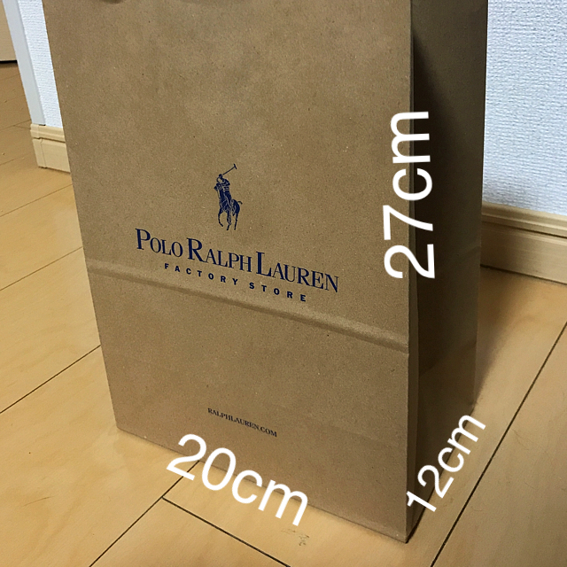 POLO RALPH LAUREN(ポロラルフローレン)のPOLO RALPH LAUREN紙袋 レディースのバッグ(ショップ袋)の商品写真