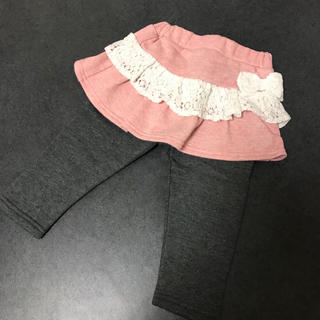 ニシマツヤ(西松屋)の新品未使用レギンス付きスカート(スカート)