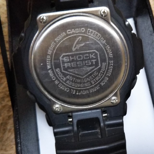 G-SHOCK(ジーショック)の商談中 G-SHOCK  「GA-150MF」Metallic Dial レッド メンズの時計(腕時計(デジタル))の商品写真