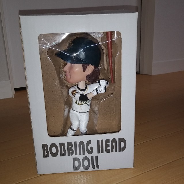 オリックス・バファローズ(オリックスバファローズ)の【値下げ】BOBBING HEAD DOLL　オリックス・糸井 スポーツ/アウトドアの野球(その他)の商品写真