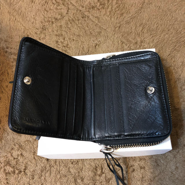 Balenciaga(バレンシアガ)のバレンシアガ 二つ折り財布(黒) レディースのファッション小物(財布)の商品写真