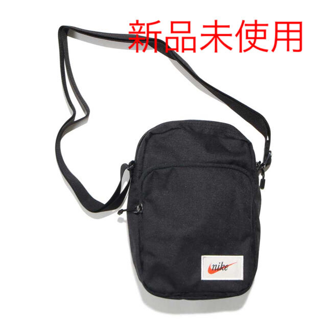 NIKE(ナイキ)のNIKE HERITAGE LABEL SMIT BAG - BLACK メンズのバッグ(ボディーバッグ)の商品写真