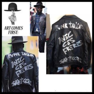 コムデギャルソン(COMME des GARCONS)の期間限定値下げ ART COMES FIRST アートカムズファースト レザー(ライダースジャケット)