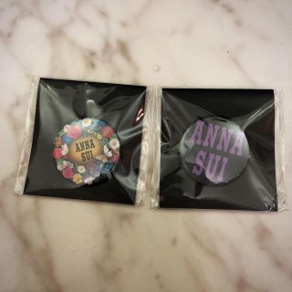 アナスイ(ANNA SUI)の新品ANNA SUI 缶バッジ☆2個セット(その他)