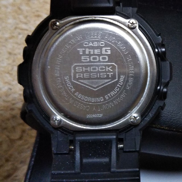 CASIO カシオ G-SHOCK AWG-500J 電波ソーラー 稼働品