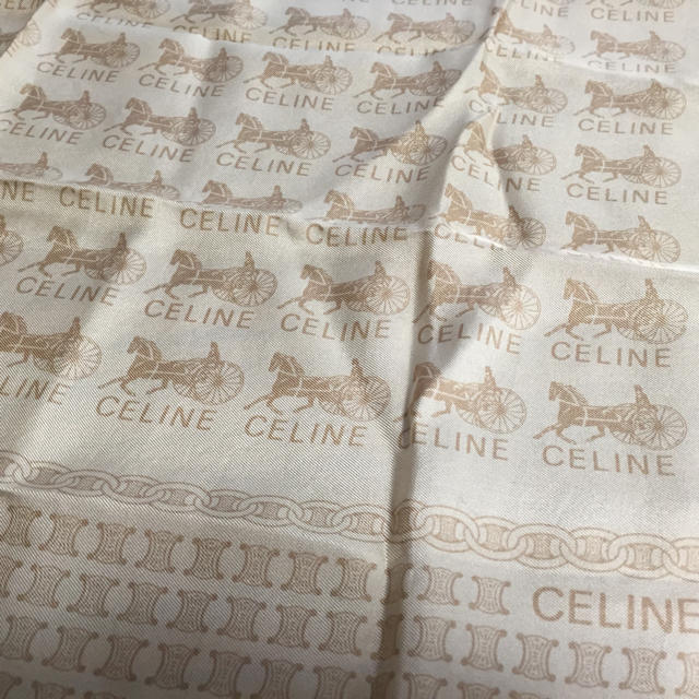 celine(セリーヌ)のCELINEセリーヌシルクスカーフヴィンテージ レディースのファッション小物(バンダナ/スカーフ)の商品写真