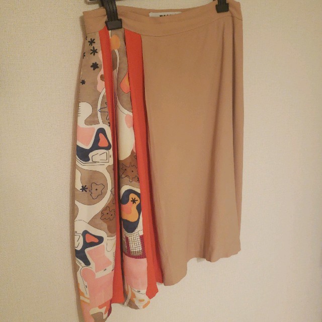 MSGM アシンメトリー スカート - ひざ丈スカート