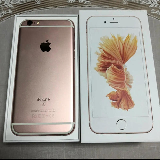 Apple - iPhone6s 64GB ローズゴールド【SIMフリー済み】の通販 by hiro's shop｜アップルならラクマ