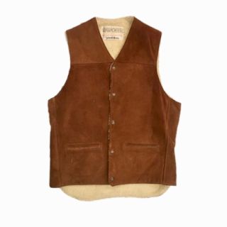 ショット(schott)のSCHOTT Bros RANCHER スエード ボア ベスト ビンテージ(ベスト)