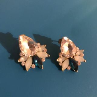 ビジューピアス ミント(ピアス)