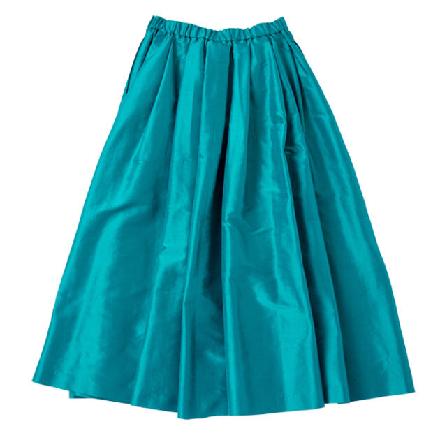 Velnica(ヴェルニカ)のMYLAN  新品 シルクシャンタンスカート レディースのスカート(ひざ丈スカート)の商品写真