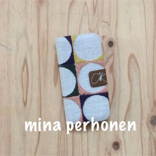 ミナペルホネン(mina perhonen)の【14】pallo♡ミナペルホネン♡iPhone7.8手帳型ケース(iPhoneケース)