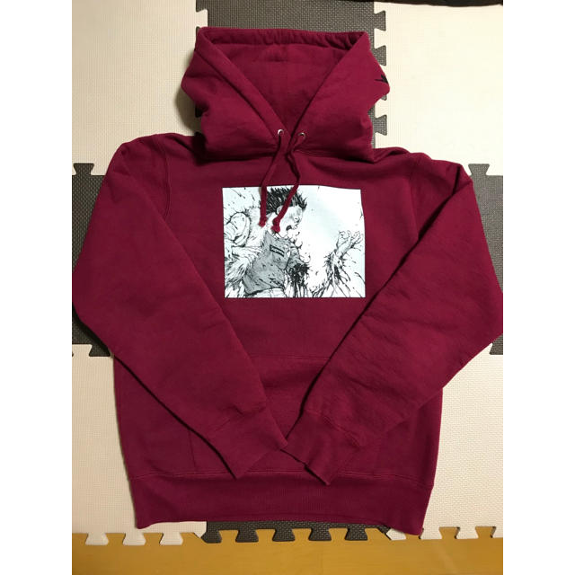 送料込S Supreme/Akira Arm Hooded Sweatshirt赤Cardinalサイズ