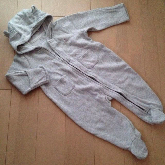 babyGAP(ベビーギャップ)のbabyGap  足つきカバーオール キッズ/ベビー/マタニティのベビー服(~85cm)(カバーオール)の商品写真