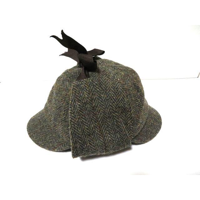 Harris Tweed(ハリスツイード)の良品 HARRIS TWEED ハリスツイード 帽子 キャップ レディースの帽子(その他)の商品写真