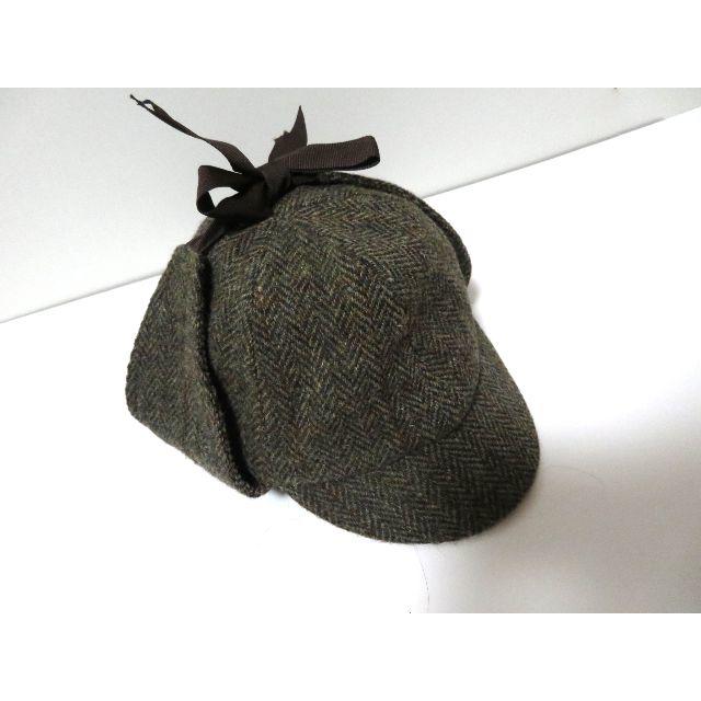 Harris Tweed(ハリスツイード)の良品 HARRIS TWEED ハリスツイード 帽子 キャップ レディースの帽子(その他)の商品写真