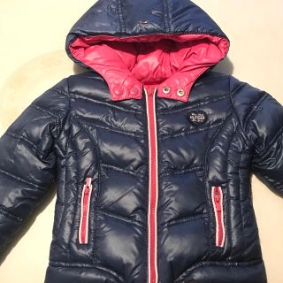 トミーヒルフィガー(TOMMY HILFIGER)のTOMMY HILFIGER女児ダウンジャケット サイズ表記4T(ジャケット/上着)