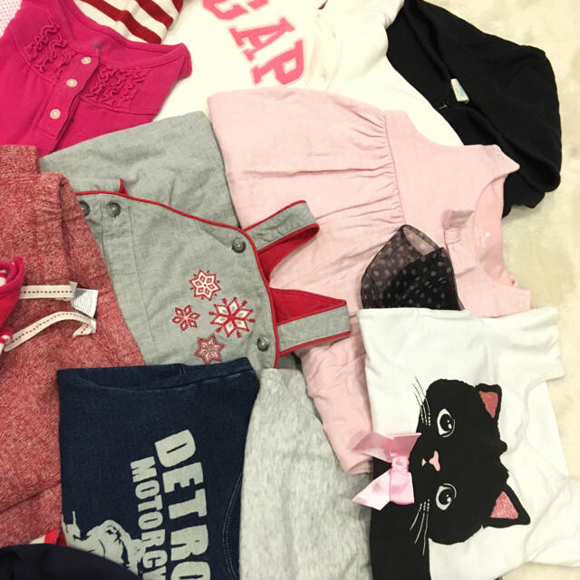 babyGAP(ベビーギャップ)の80〜90cm baby gap 組曲 35着セット！！！ キッズ/ベビー/マタニティのベビー服(~85cm)(カバーオール)の商品写真