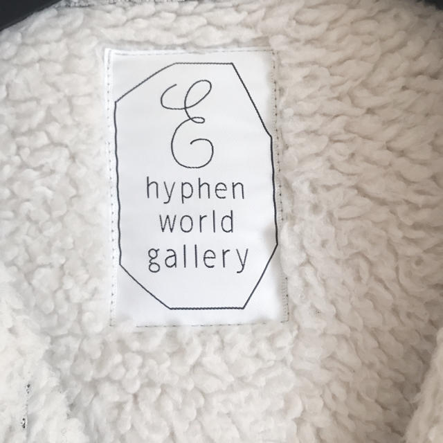 E hyphen world gallery(イーハイフンワールドギャラリー)のE hyphen world gallery ボアムートンコート レディースのジャケット/アウター(その他)の商品写真