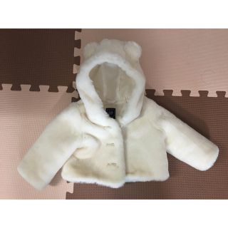 ベビーギャップ(babyGAP)の売り切りセール♡美品クマ耳ファーコート♡(ジャケット/コート)