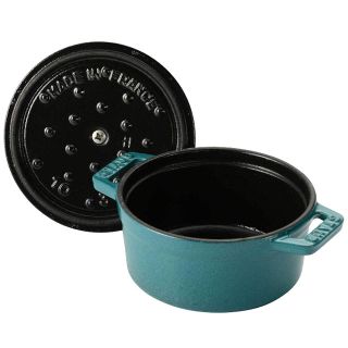 STAUB - 完売品 ストウブ ミント 10cm ミニココット 生涯保証の通販 by