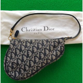 クリスチャンディオール(Christian Dior)のＣｈｒｉｓｔｉａｎ  Ｄｉｏｒ  トロッター柄 サドルハンドバッグ(ハンドバッグ)