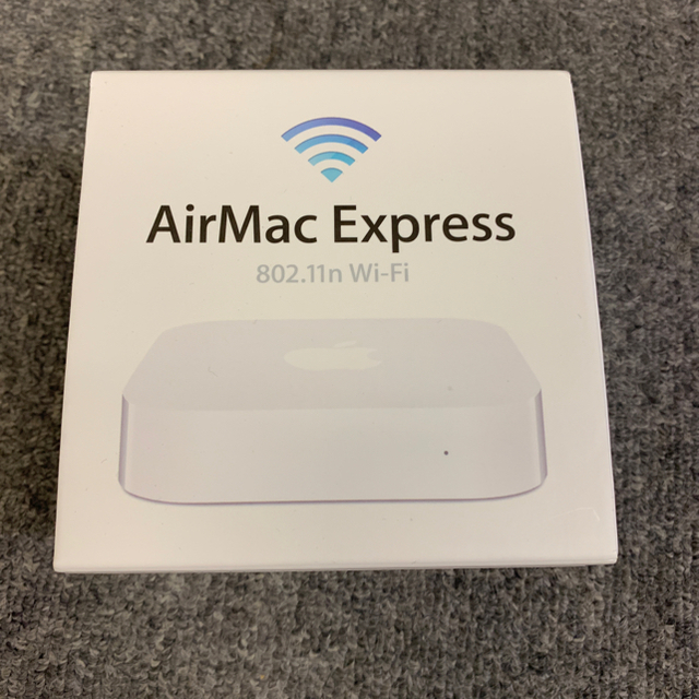 スマホ/家電/カメラApple AirMac Express ベースステーション MC414J/A