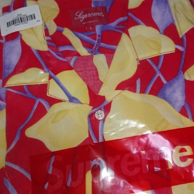 Supreme ss18 lily rayon shirt