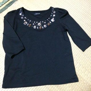 レディメイド(LADY MADE)のladymade ビジュー トップス(Tシャツ(長袖/七分))