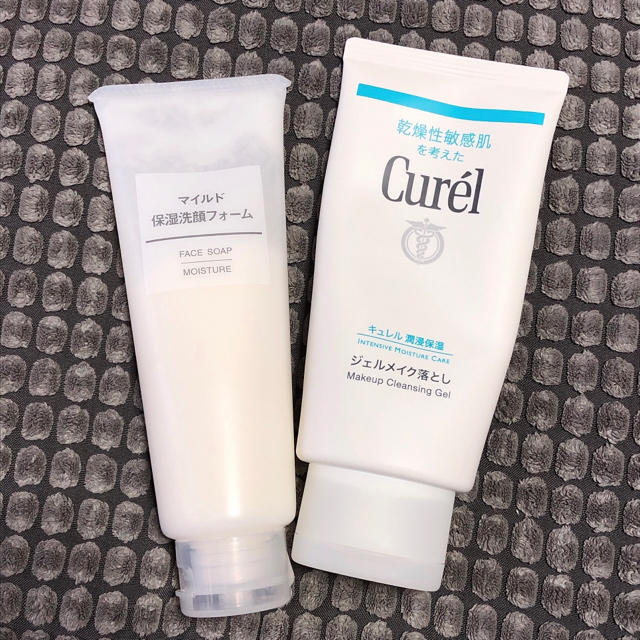 MUJI (無印良品)(ムジルシリョウヒン)の❁ スキンケア クレンジングジェル&洗顔クリーム ❁ コスメ/美容のスキンケア/基礎化粧品(洗顔料)の商品写真