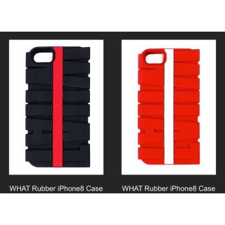 トリプルエー(AAA)のWHAT Rubber iPhone8 Case(その他)