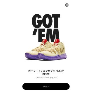 ナイキ(NIKE)のカイリー5(スニーカー)