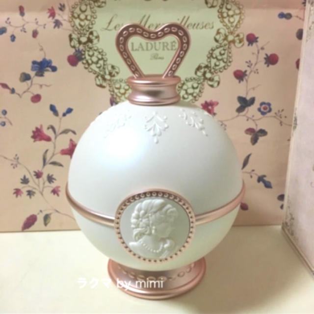 未使用 パウダーポット LADUREE