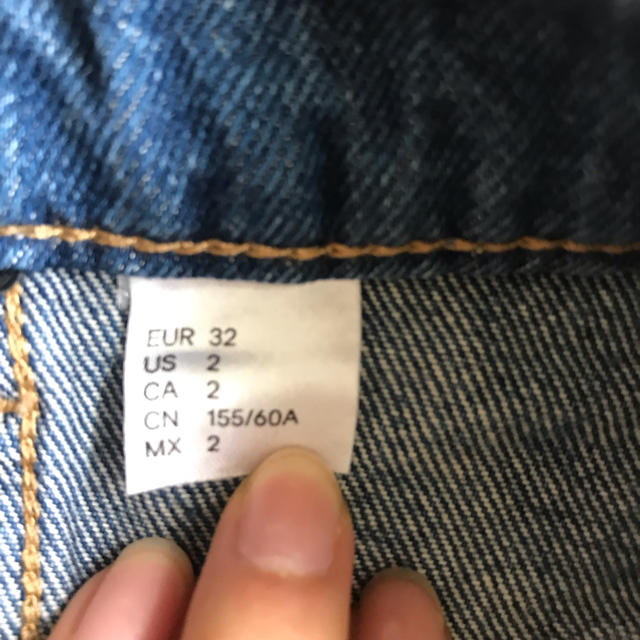 H&M(エイチアンドエム)の[切りっぱなしスカート♡] 最終値下げ！ レディースのスカート(ミニスカート)の商品写真
