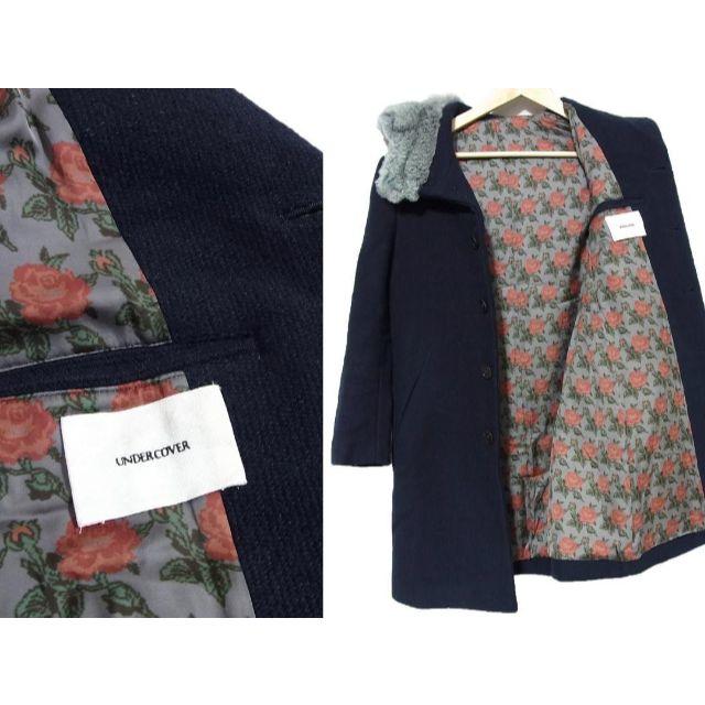 UNDERCOVER - 11AW アンダーカバー ファー ウール ステンカラー UNDERCOVER - 11AW アンダーカバー ファー ウール ステンカラー