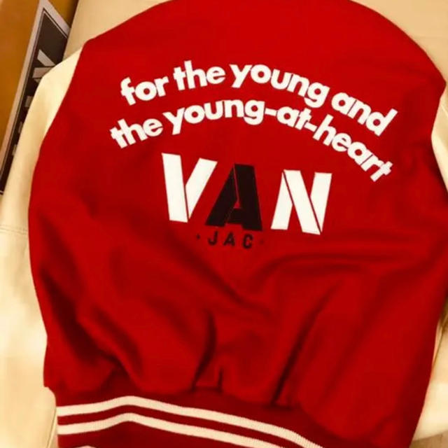 VAN Jacket - VAN JACKET1988マイケルジャクソン復刻版スタジャンLサイズの通販 by 橘浩介｜ヴァンヂャケットならラクマ