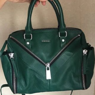 DIESEL - 最終値下げ*ディーゼル*グリーン*ハンドバッグ