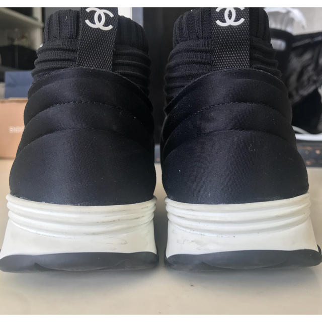 CHANEL - CHANEL ソックススニーカー 38の通販 by Y.U's shop CHANEL - CHANEL ソックススニーカー 38の通販 by Y.U's shop