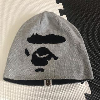 アベイシングエイプ(A BATHING APE)のエイプ ニット帽 リバーシブル(ニット帽/ビーニー)