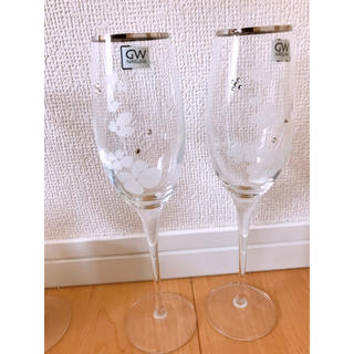 ナルミ(NARUMI)の☆値下げ☆NARUMI シャンパングラス2本 新品未使用(グラス/カップ)