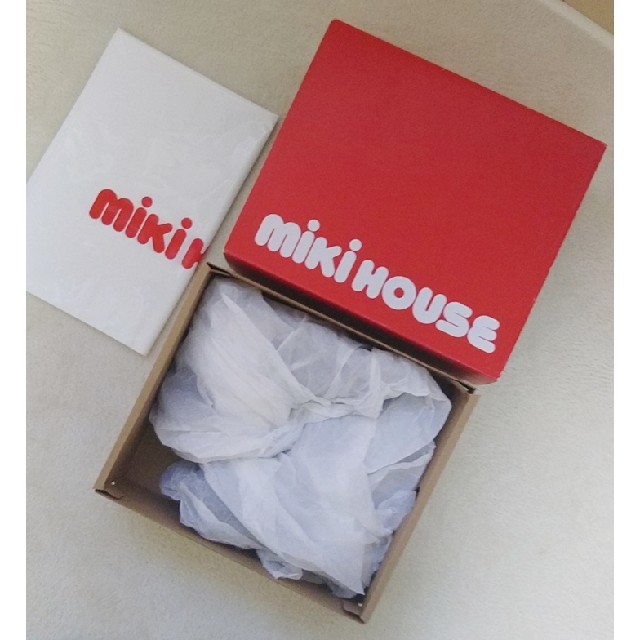 mikihouse(ミキハウス)の新品・ミキハウス MIKI HOUSE・ブーツ・ネイビー 16㎝ キッズ/ベビー/マタニティのキッズ靴/シューズ(15cm~)(ブーツ)の商品写真