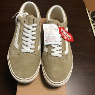 ヴァンズ(VANS)のVANS OLD SKOOL ベージュ 28cm(スニーカー)