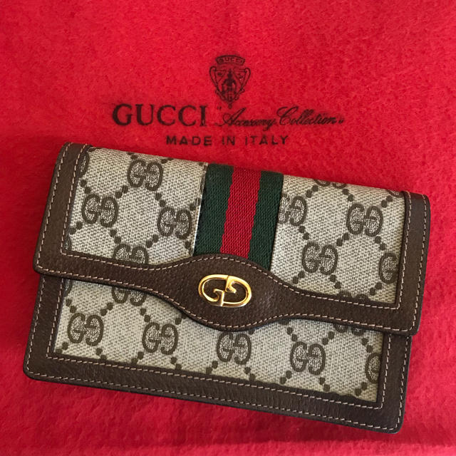 GUCCI オールド グッチ シェリーライン 小物入れ 財布 ポーチ 割引価格