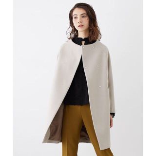 ユナイテッドアローズ(UNITED ARROWS)のUNITED TOKYO　カシミヤハイネックコート(ロングコート)