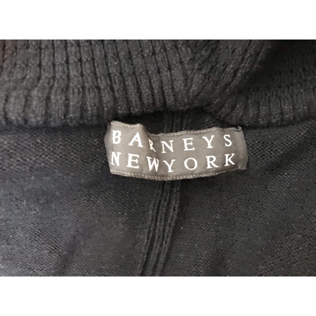 BARNEYS NEW YORK(バーニーズニューヨーク)の美品 バーニーズニューヨーク ニットパーカー メンズのトップス(ニット/セーター)の商品写真