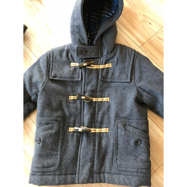 babyGAP(ベビーギャップ)のダッフルコート キッズ/ベビー/マタニティのキッズ服男の子用(90cm~)(コート)の商品写真