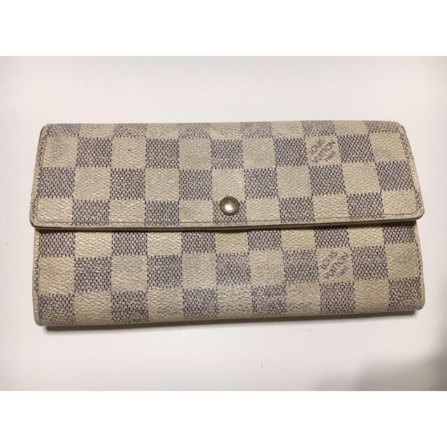 LOUIS VUITTON(ルイヴィトン)のLOUIS VUITTON 白ダミエ 財布 メンズのファッション小物(長財布)の商品写真