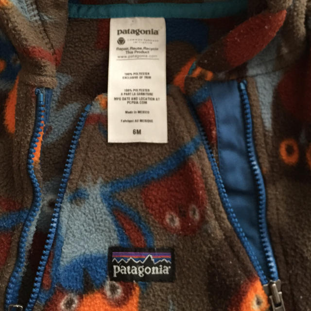 patagonia(パタゴニア)のパタゴニア ジャンプスーツ6M キッズ/ベビー/マタニティのベビー服(~85cm)(ジャケット/コート)の商品写真