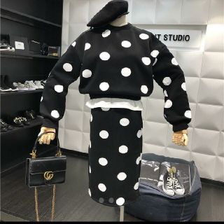 ザラ(ZARA)の専用　未使用　ドット　セットアップ(セット/コーデ)