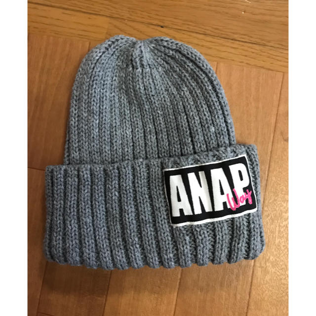 ANAP Kids(アナップキッズ)のANAP ニットキャップ レディースの帽子(ニット帽/ビーニー)の商品写真